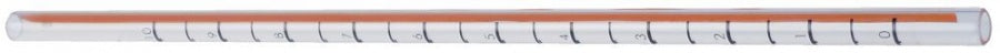 water level tube ED ø 10,4 mm ID ø 8,2 mm H 345 mm marking 0-10 orange for ANIMO