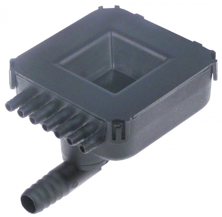 Vas de colectare si scurgere 90 x 90 mm, H 34 mm - 525494