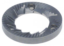 grinding burrs pair turn direction left D1 ø 64mm ID ø 37mm H 9mm tooth spacing 3mm hole ø 5,6mm