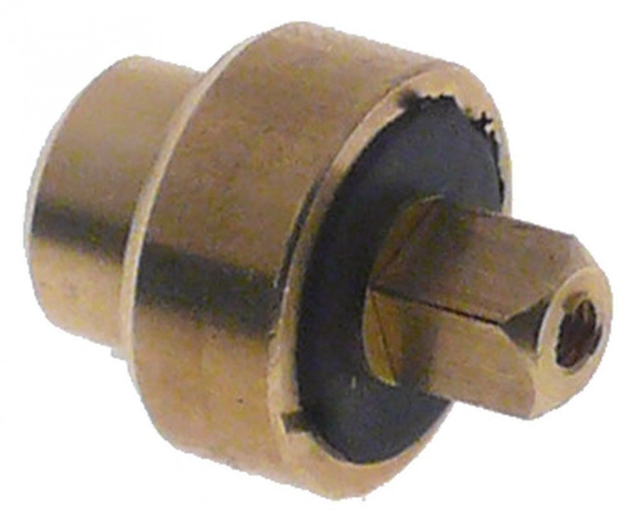 valve for drain unit L 20,5mm ED ø 16mm shaft 5x5