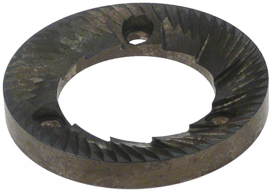 grinding burrs pair turn direction right D1 ø 63,9mm ID ø 38mm H 9mm tooth spacing 3,5mm