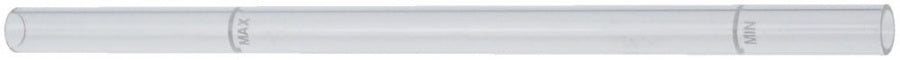 Tub - sticla de nivel ø 12 x 9 mm, H 234 mm, marcaj Min/Max, pentru BONAMAT HM, HW(A) - 525864