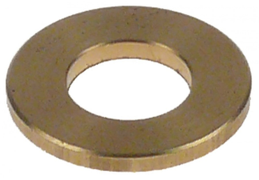 plain washer ID ø 8mm ED ø 16mm thickness 1,5mm brass Qty 1 pcs