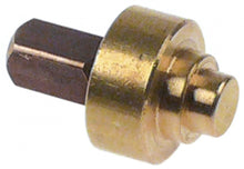 gasket support D1 ø 16mm D2 ø 10mm ID ø 7mm L 25mm square brass