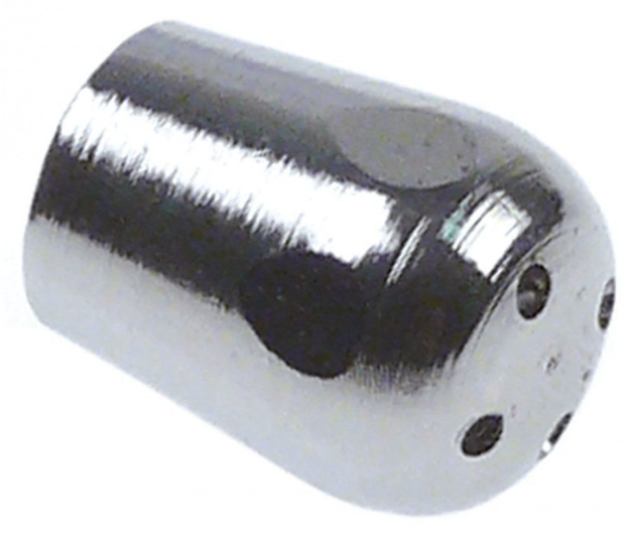 steam nozzle M10x1 4 holes chrome-plated brass