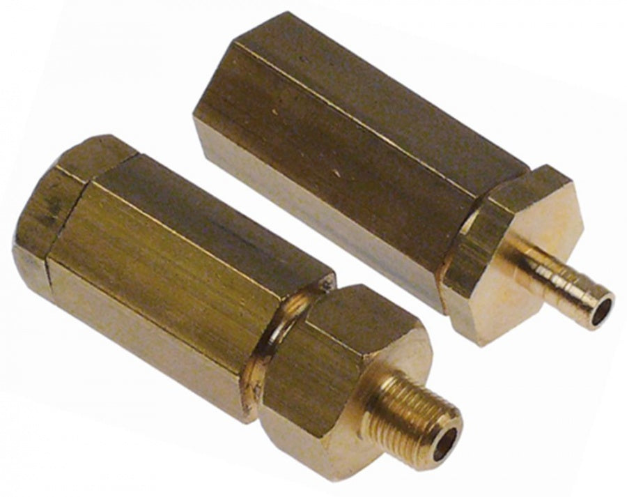 expansion valve with non return valve connection 1/8"