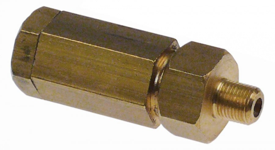 non-return valve inlet 1/8" IT outlet 1/8" ET