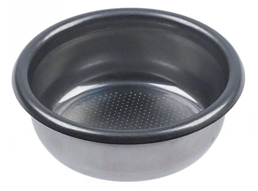 Filtru nepresurizat pentru 2 cafele, exterior ø 70 mm, montare ø 60 mm, H 24,5 mm, 14 gr. cafea, din inox - 526068