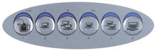 Folie tastatura, 132 x 41 mm - 526306