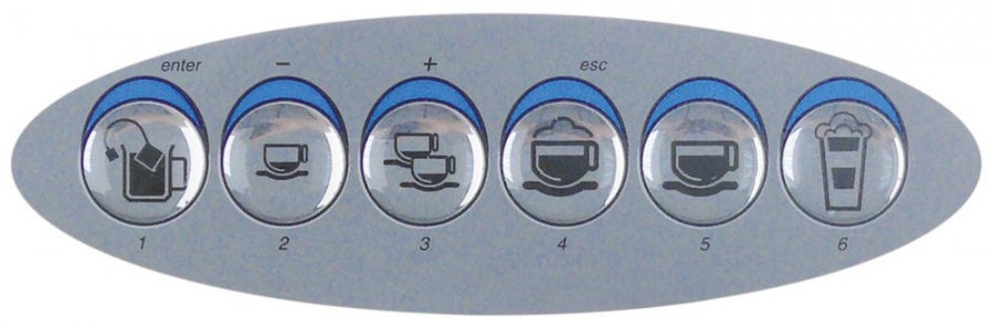 Folie tastatura 132 x 41 mm - 526312