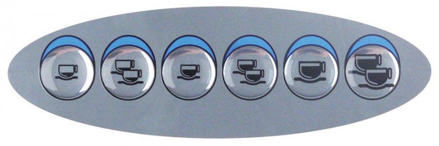 Folie tastatura 132 x 41 mm - 526313