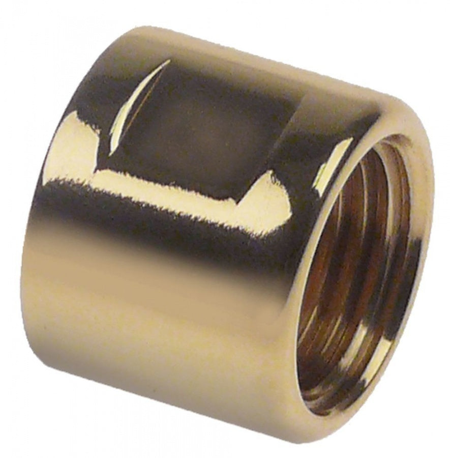 union nut TR20 left L 21mm WS 24 brass polished