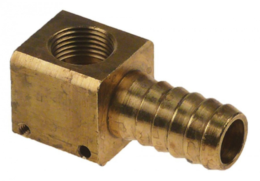 hose connector connection 15mm 3/8" brass with mounting thread