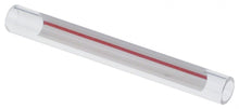 water level tube ø 11mm H 95mm marking white/red