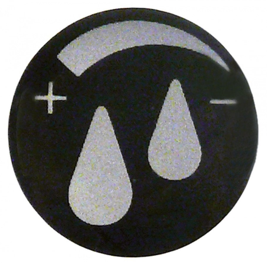 knob dial plate water ø 14mm self-adhesive