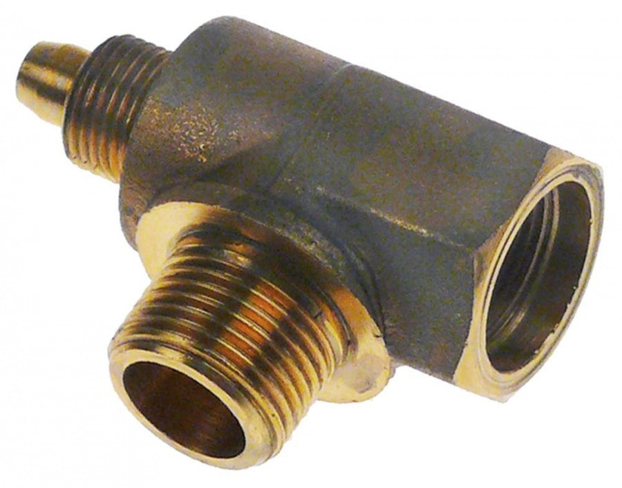 Corp robinet cu filet M12x1, racorduri M16x1 si 3/8", L 49 mm - 526763