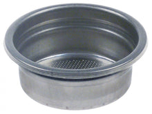 Filtru nepresurizat pentru 2 cafele, exterior ø 70 mm, montare ø 60 mm, H 26,8 mm, din inox, perforatii ø 0,35 mm - 526898