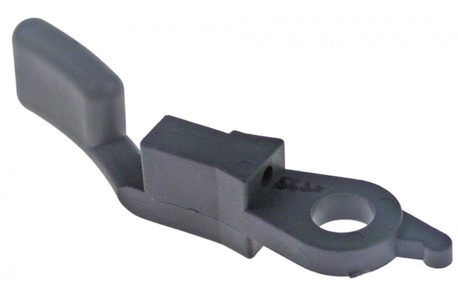 lever right hole ø 16mm L 140mm grey