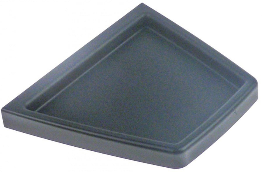 spillage tray L 133 mm W 166 mm black