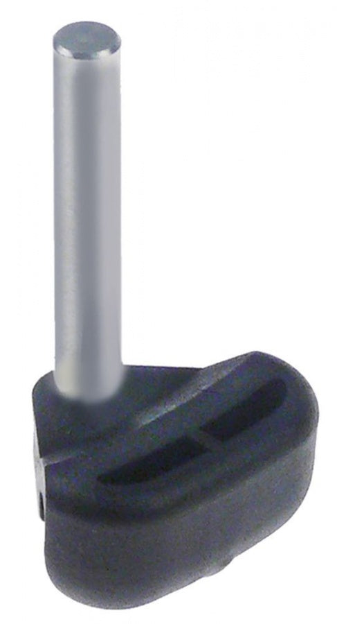 push button for coffee grinder shaft ø 6mm shaft length 36mm black