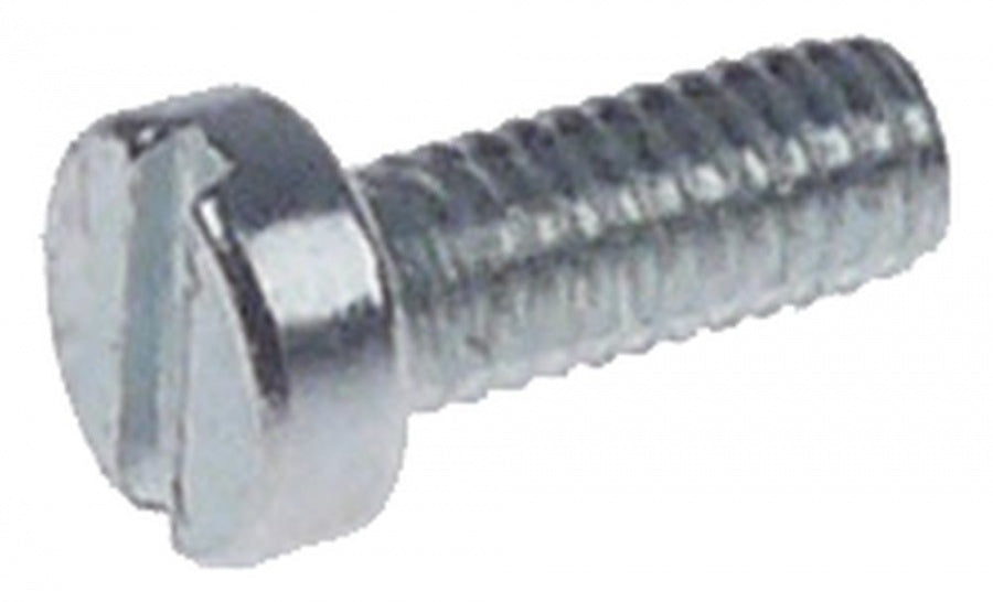 cylinder head bolt M4 thread length 10mm steel zinc-coated Qty 1 pcs intake slotted
