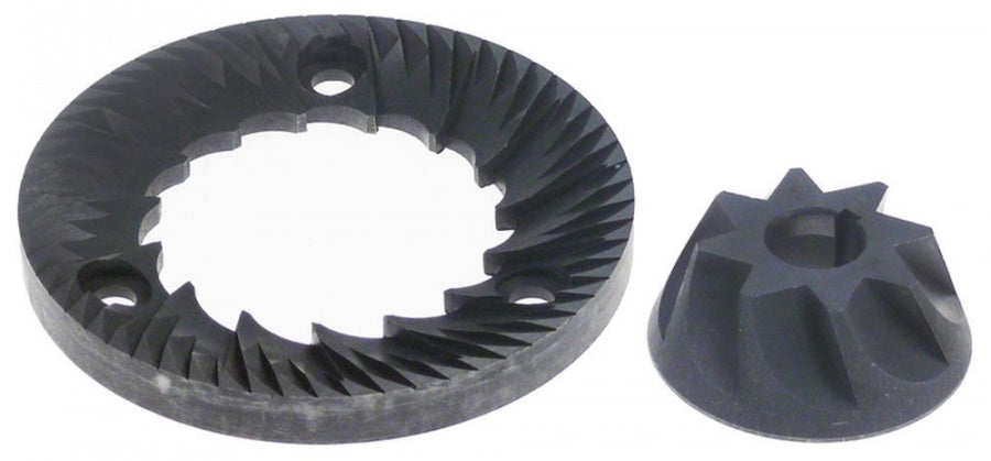 grinding burr set turn direction right D1 ø 84mm D2 ø 45mm shaft ø 13mm H 9mm 3-piece