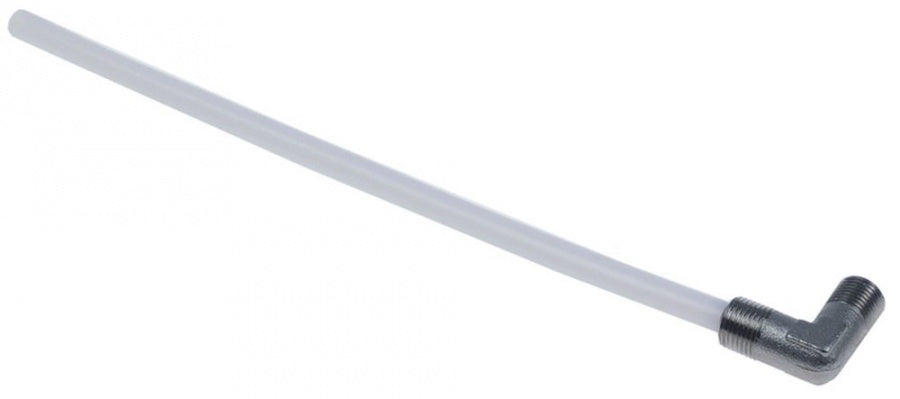 injector pipe tube ø 6 mm pipe length 175 mm T1 1/8" T2 1/8" - 526961
