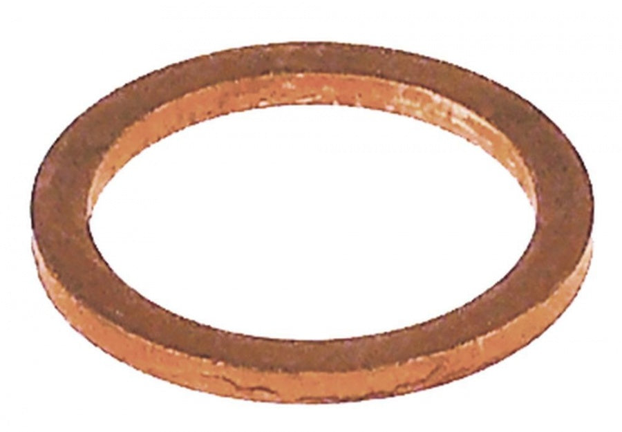 flat gasket copper D1 ø 25,8mm D2 ø 20,4mm thickness 2mm