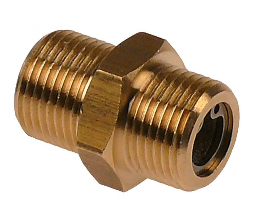 Niplu 3/8" - 3/8" cu filtru integrat, din alama - 527190