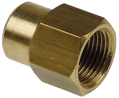 Reductie, Filet interior 1/8", filet interior 3/8", alama, L 26mm - Cod 527197