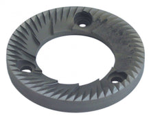 grinding burrs pair turn direction left D1 ø 75 mm ID ø 43 mm H 9 mm tooth spacing 4 mm hole ø 6,5 mm - Code 527211