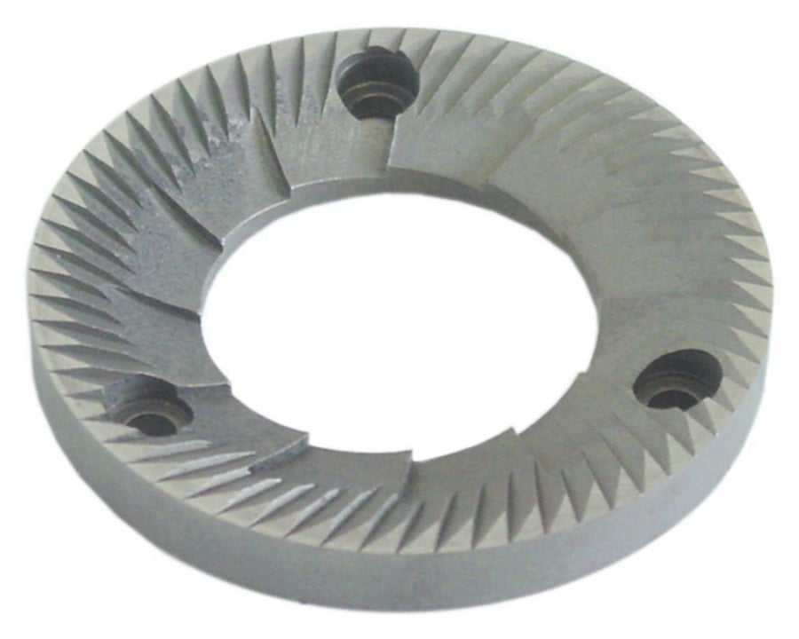 grinding burrs pair turn direction left D1 ø 84 mm ID ø 45 mm H 10,3 mm tooth spacing 4 mm - Code 527214