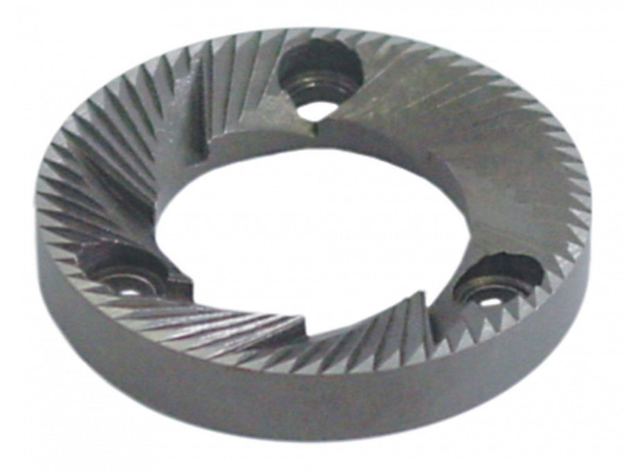 grinding burrs pair turn direction left D1 ø 53 mm ID ø 30 mm H 8,5 mm tooth spacing 3 mm - Code 527216