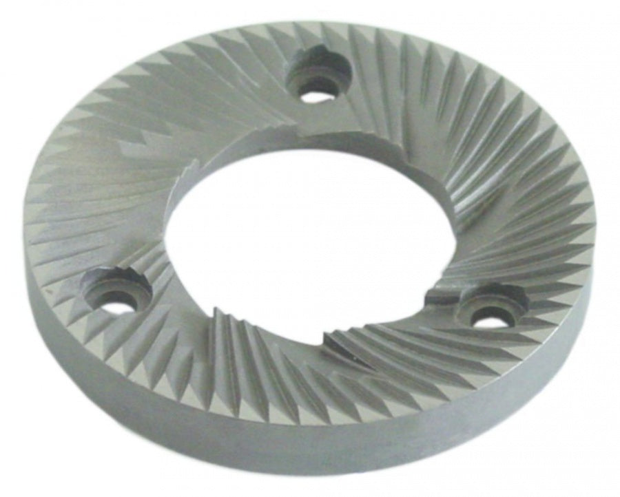 grinding burrs pair turn direction right D1 ø 80 mm ID ø 41 mm H 10,3 mm tooth spacing 4 mm - Code 527242