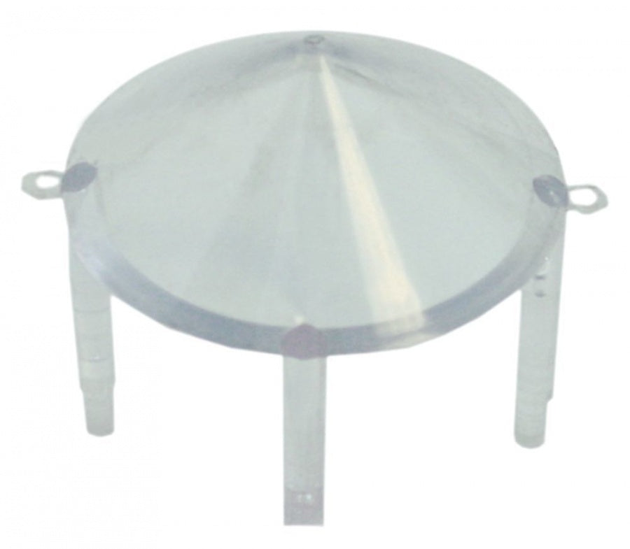 Capac de protectie conic din plexiglas pentru vas cafea boabe rasnita Fiorenzato - 527319
