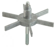 star mounting pos. bottom ø 115 mm shaft ø 8 shaft length 60 mm M8 - Code 527545