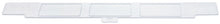 glass plate for dosing container L 370 mm H 43 mm plexiglas - Code 527585