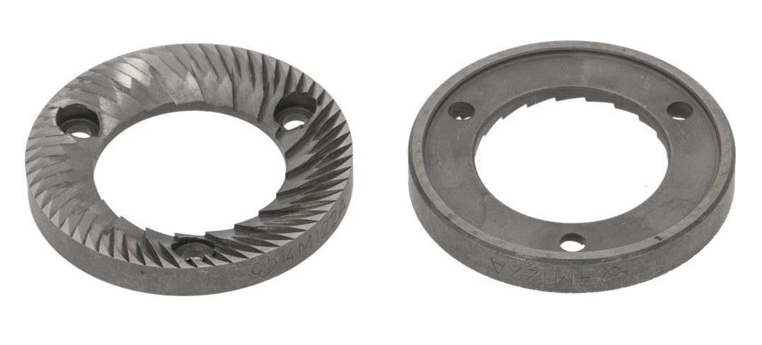 grinding burrs pair turn direction right D1 ø 64,5 mm ID ø 38 mm H 8,5 mm - Code 527703