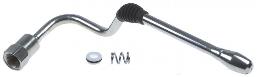 Teava de abur - steamer, pozitie dreapta, din inox, H 235 mm, teava ø 10 mm - 527778