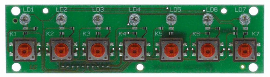 keypad unit mounting position horizontal W 35 mm - Code 527792