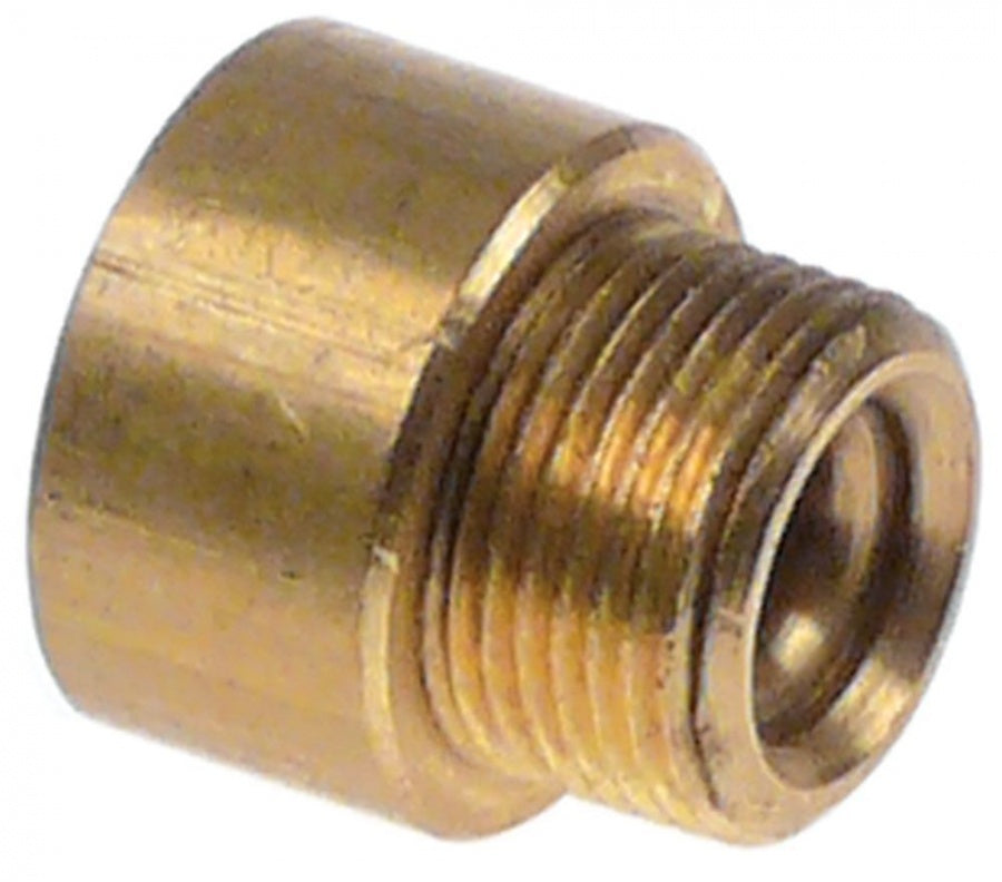 end cap M14x1 L 18 mm WS 8 brass - 527858