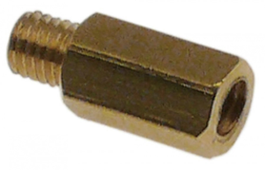 nozzle holder M5 internal thread M5 L 18 mm brass WS 7 - code 527874
