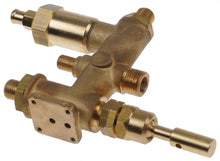 intake valve brass with expansion valve inlet 3/8" outlet 1/4" - 527957