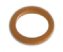 flat gasket copper D1 ø 12 mm D2 ø 8,3 mm thickness 1,5 mm - 528233