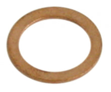 flat gasket copper D1 ø 18,5mm D2 ø 13,5mm thickness 1mm