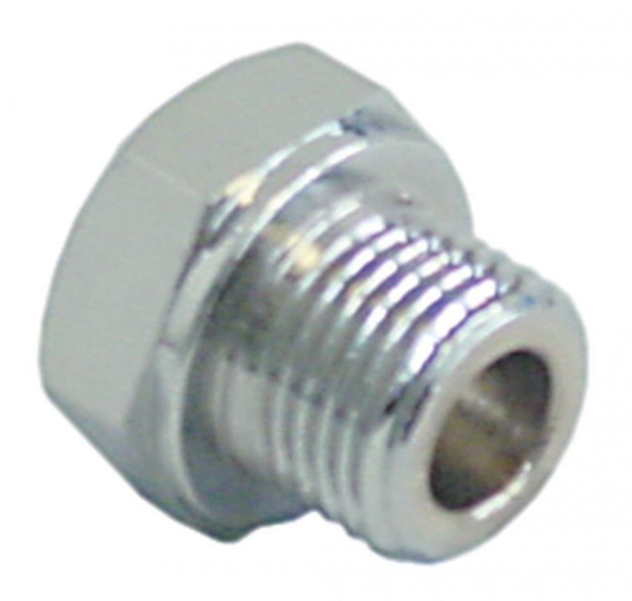 end cap 3/8" ID ø 9,1 mm L 21,5 mm chrome-plated brass WS 22  - Code 528519