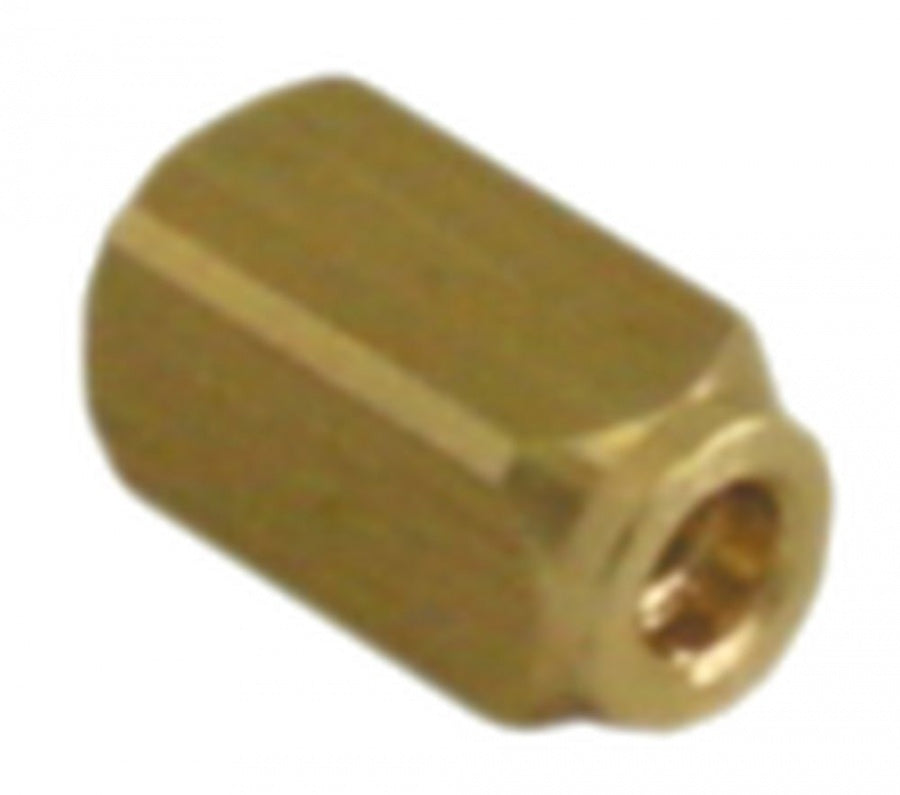 Bolt patrat 6 x 6 mm, L 12 mm, filet M3, din alama - 528531