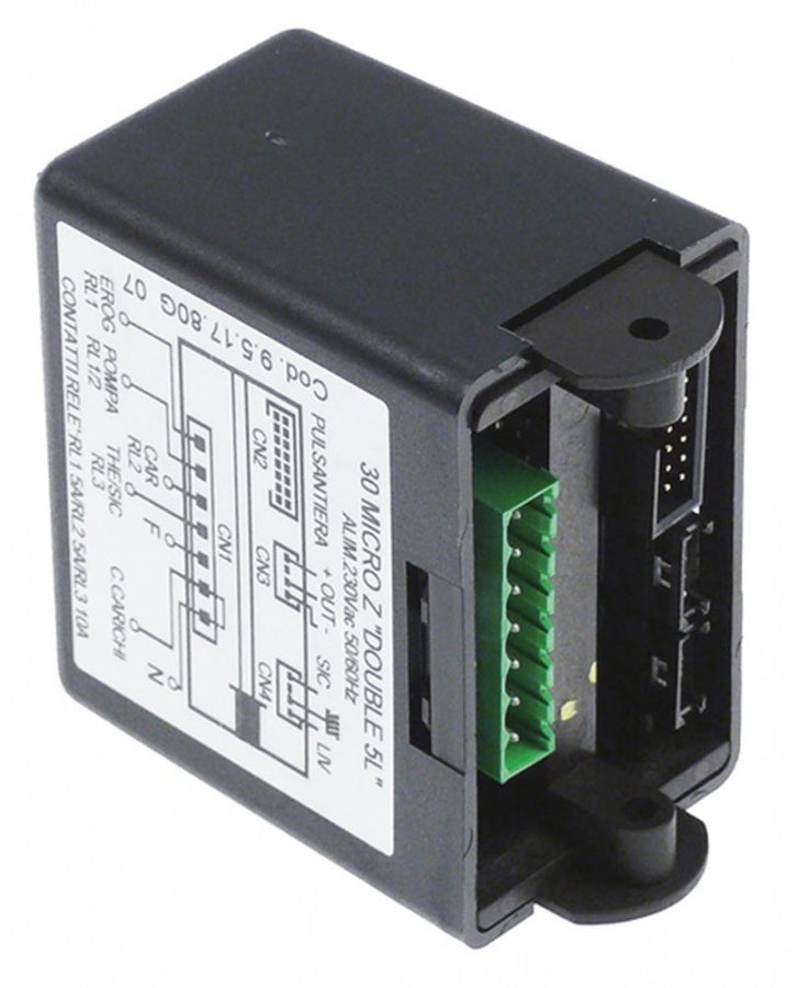 dosing electronics 230 V AC 50/60Hz 5/5/10A type RL30 MICRO Z "DOUBLE 5L" - Code 528637