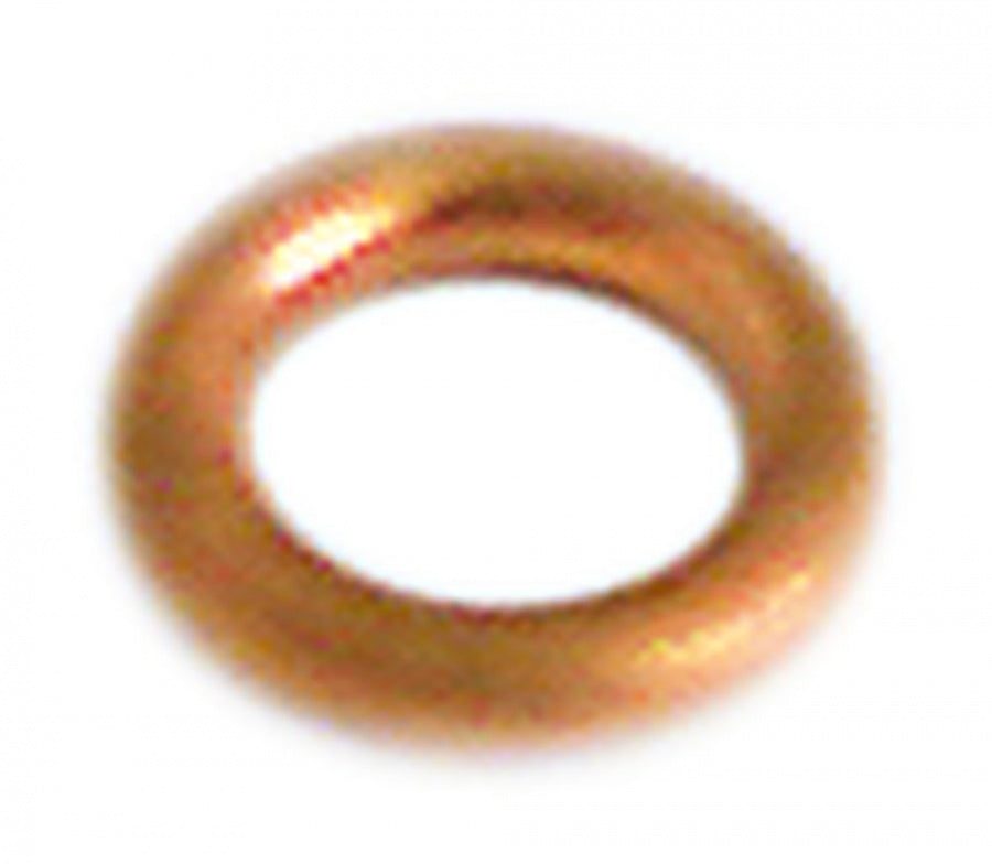 gasket copper D1 ø 10mm D2 ø 6mm thickness 2mm