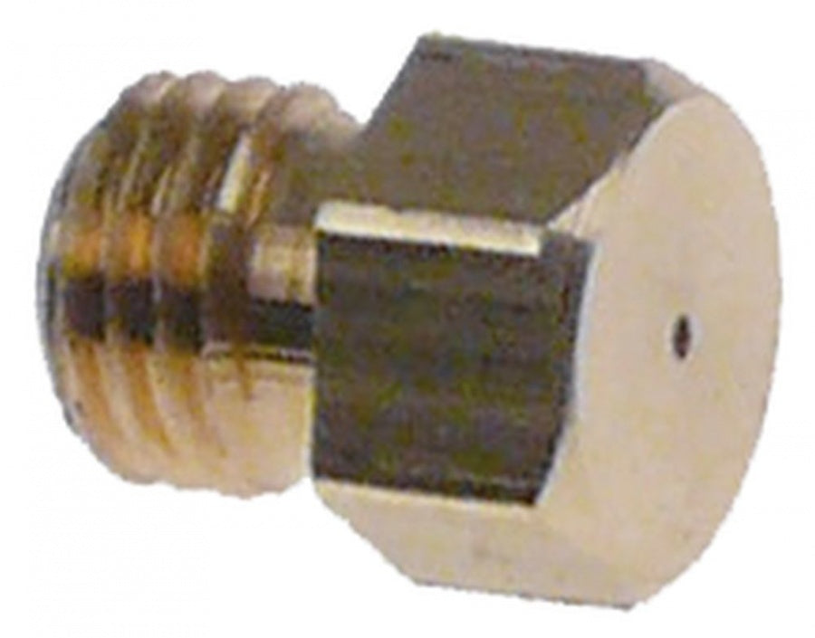 nozzle hole ø 0,6 mm L 4 mm M6x0,75 thread length 5 mm - Code 528947